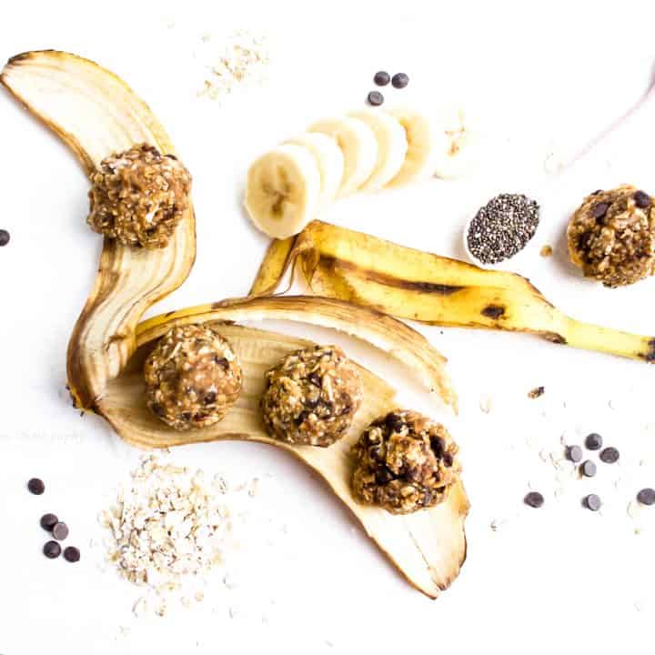 Peanut Butter Banana Flax Bites