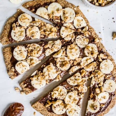 Banana Bread Breakfast Pizza