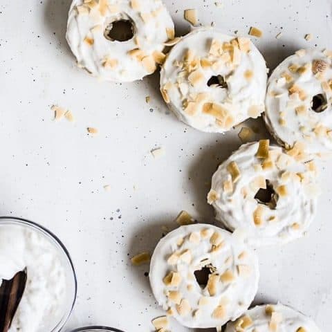 Coconut Cream Pie Doughnuts