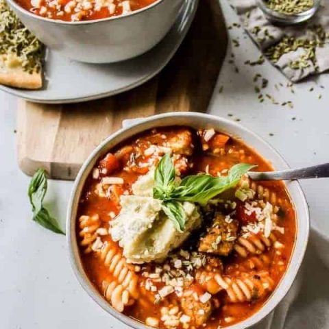 Lasagna Soup