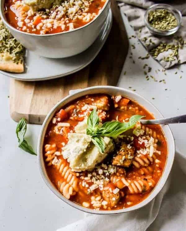 lasagna soup