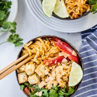 Mango Curry Noodle Bowls