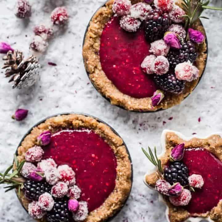 Blackberry Curd Tarts