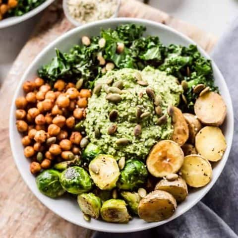 Green Goddess Pesto Bowls