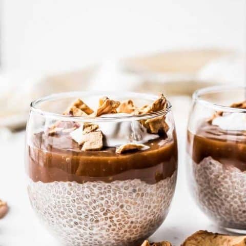 Caramel Apple Chia Pudding