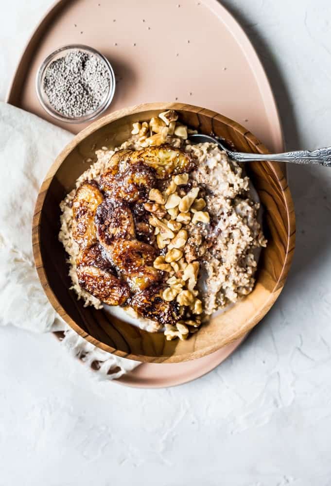 Banana Cream Pie Oatmeal