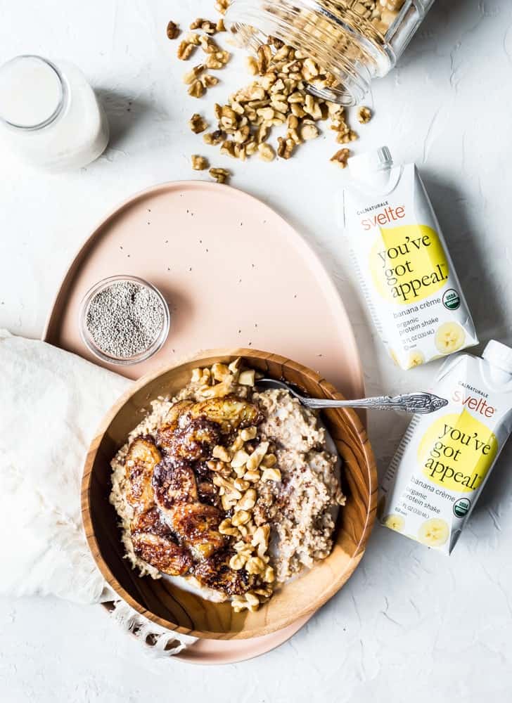 Banana Cream Pie Oatmeal