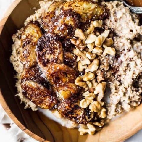 Banana Cream Pie Oatmeal