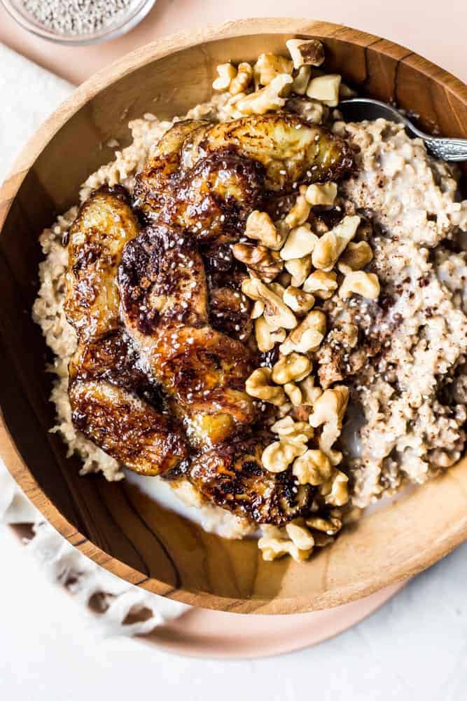 Banana Cream Pie Oatmeal