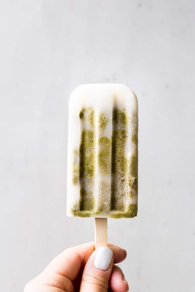 Avocado Banana Matcha Creamsicles