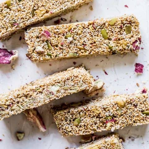 Rose Apple Amaranth Bars