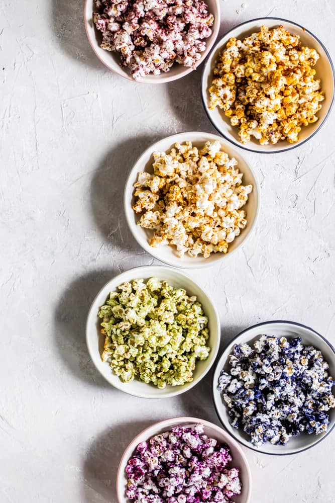 rainbow popcorn