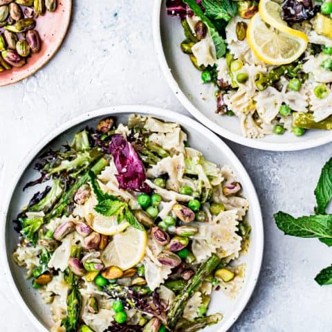 Creamy Lemon Pasta (GF + VG)