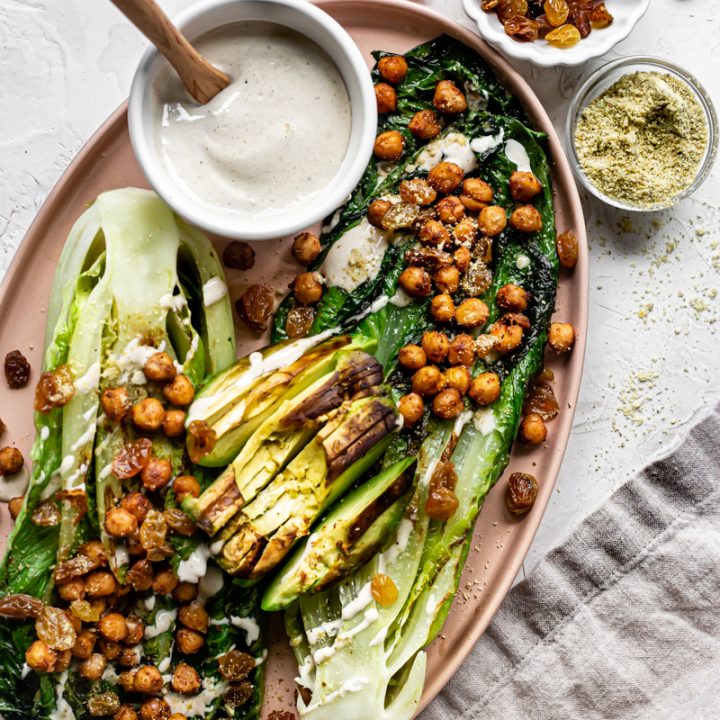 Creamy Gilled Romaine Salad