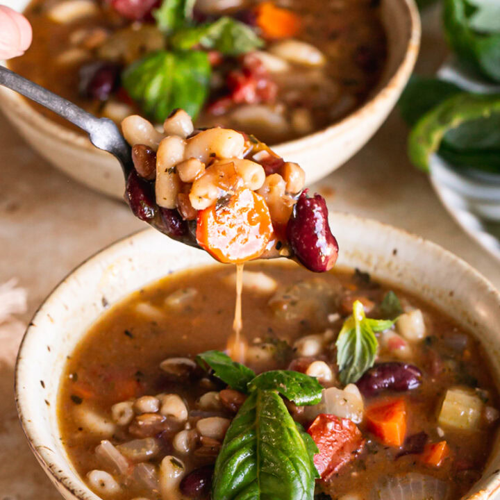 Easy Plant-Based Minestrone Soup